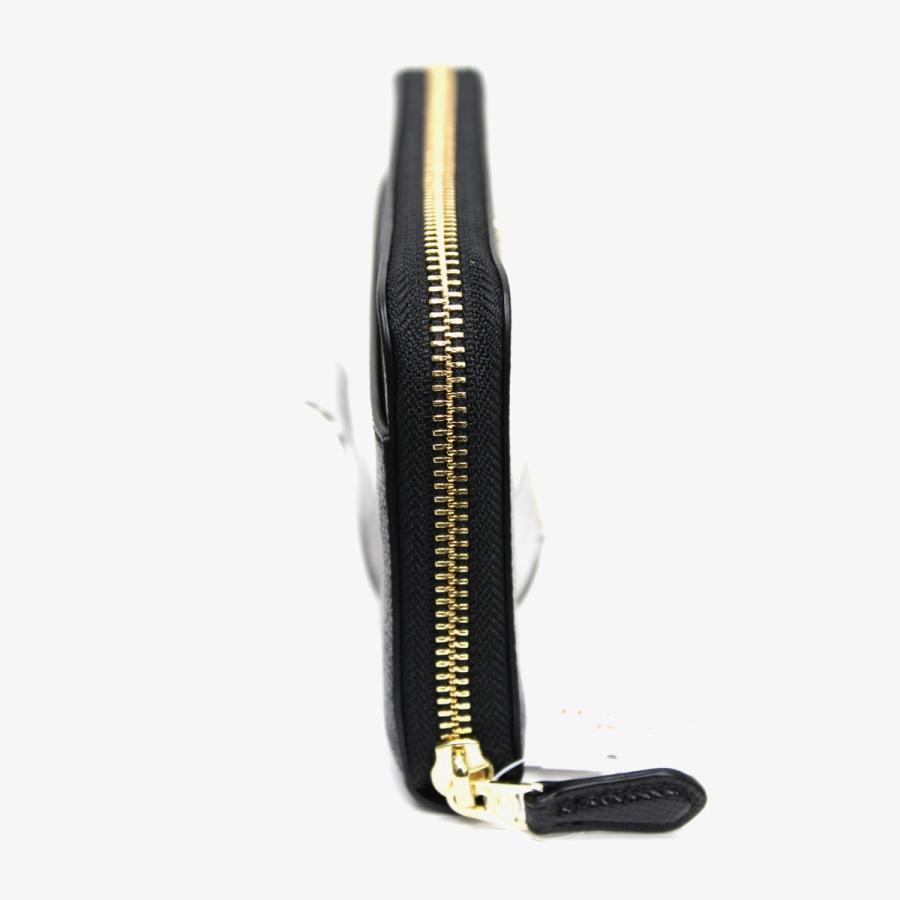 COACH コーチ 57713 アコーディオン ジップ ウォレット ブラック 長