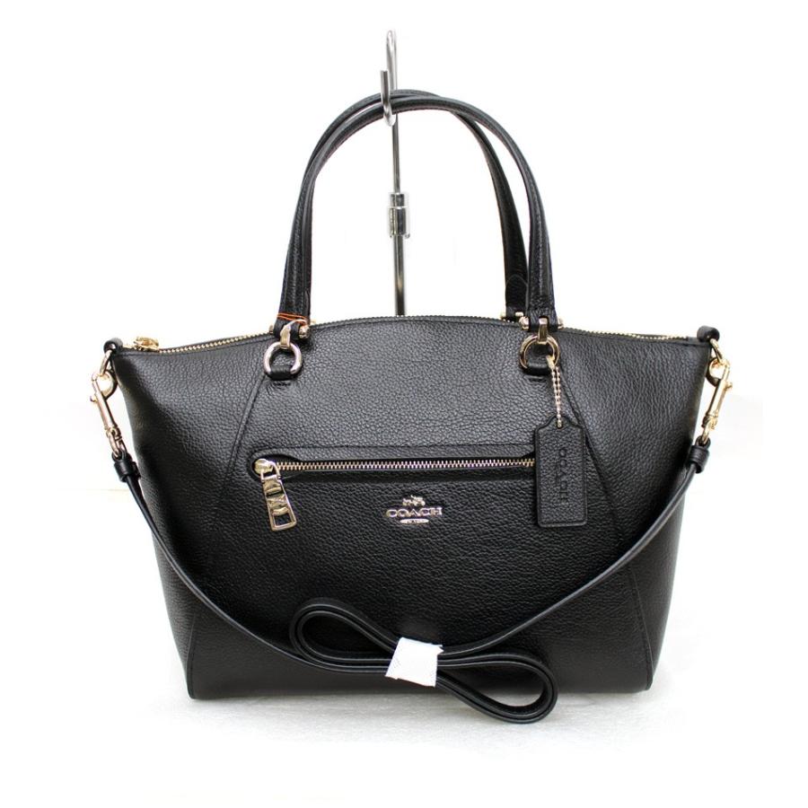 コーチ COACH 58874 プレーリー サッチェル ポリッシュド ペブル レザー ブラック BLACK :58874BK:FORTNER