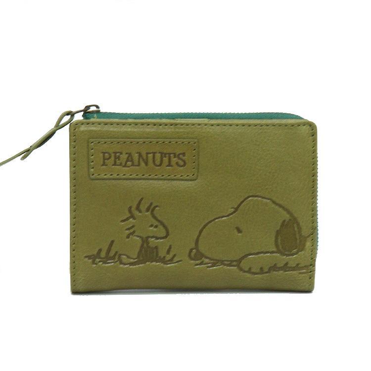SNOOPY（スヌーピー） ピーナッツ PEANUTS SNOOPY 73055 二つ折り財布