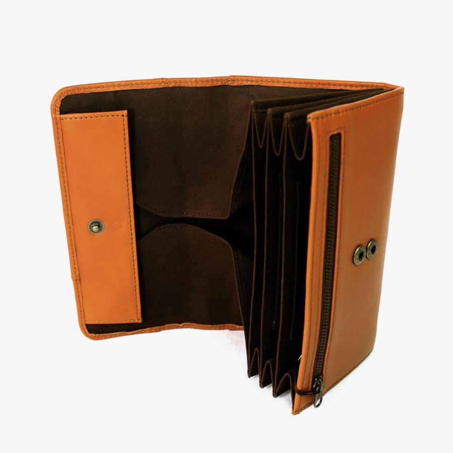 野村修平 福兎 80152 大型ポケット付 長財布 レディース財布 : FORTNER