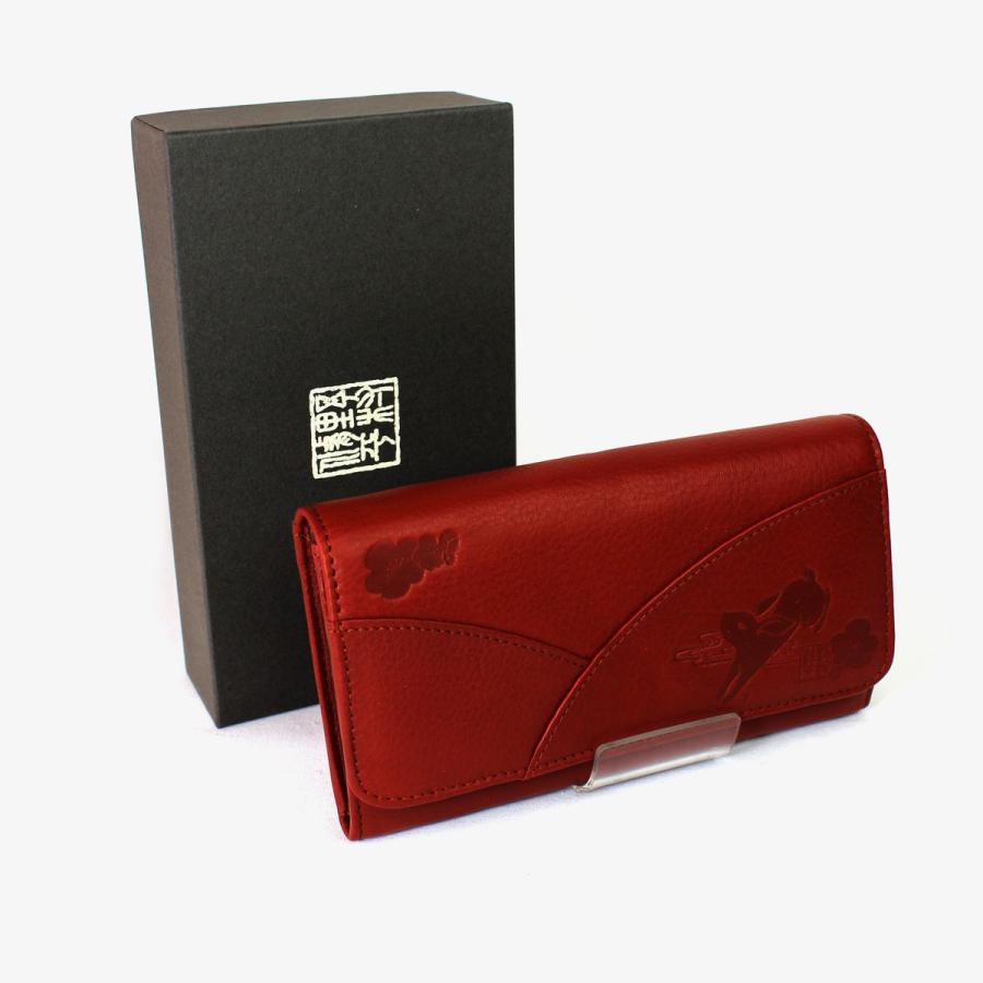 野村修平 福兎 80152 大型ポケット付 長財布 レディース財布 : FORTNER