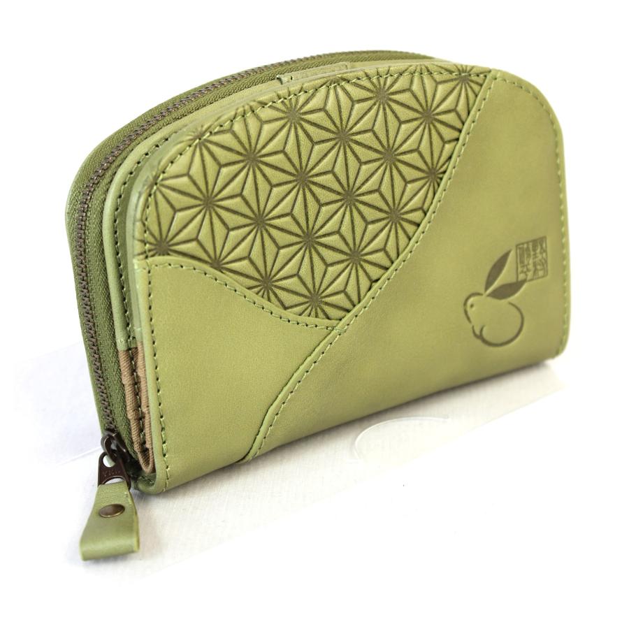 野村修平 麻卯 まう 80230 二つ折財布 レディース財布 うさぎ 福