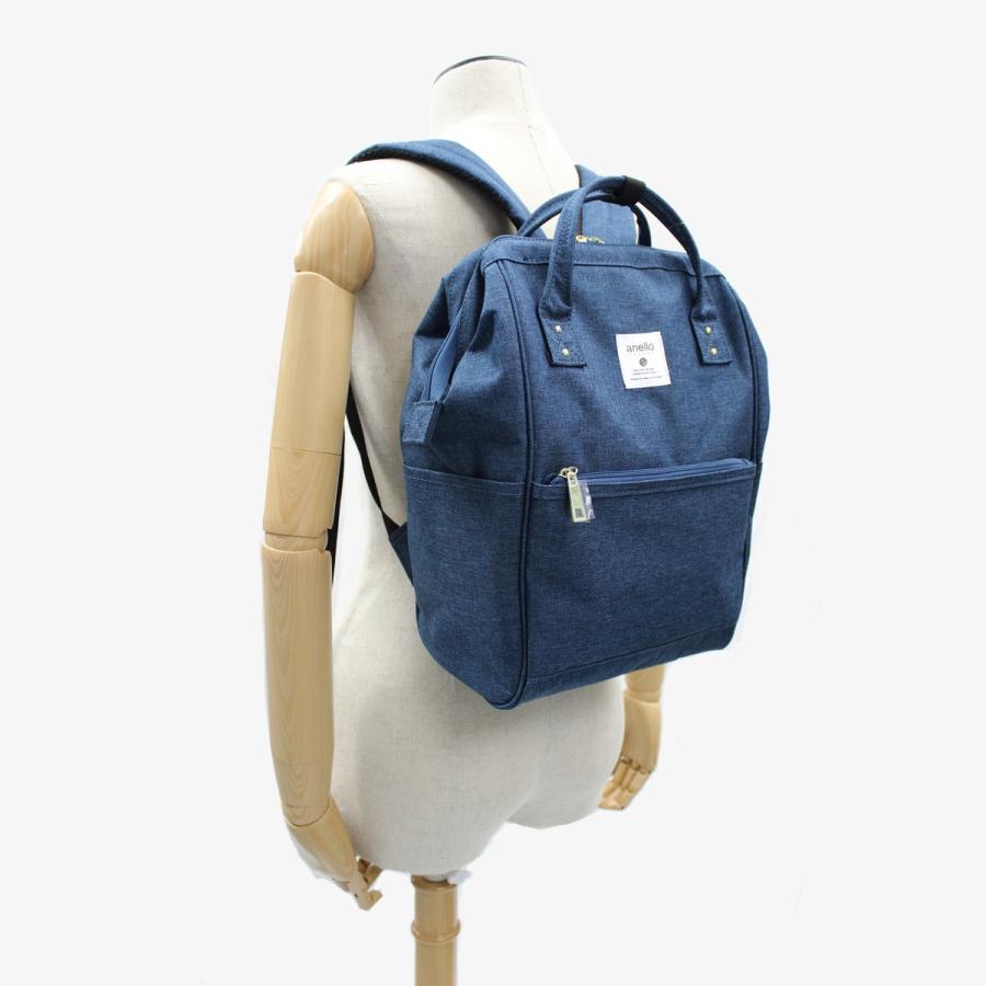 アネロ 口金リュック Anello Grande Gu 232 クラシック杢調ポリエステル スモールサイズ リュックサック レディースバッグ バックパック Gu 232 Fortner Plaza 通販 Yahoo ショッピング
