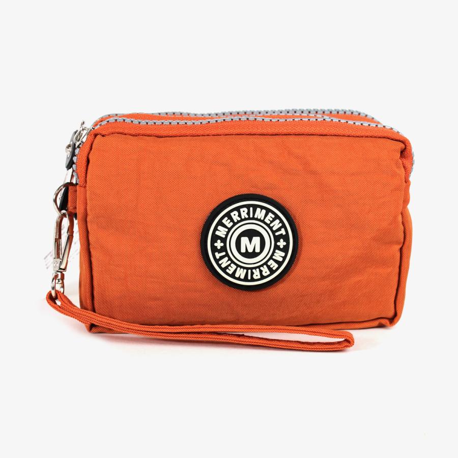 メリーメント MERRIMENT MP-00103 3連ファスナーポーチ（S） 2個