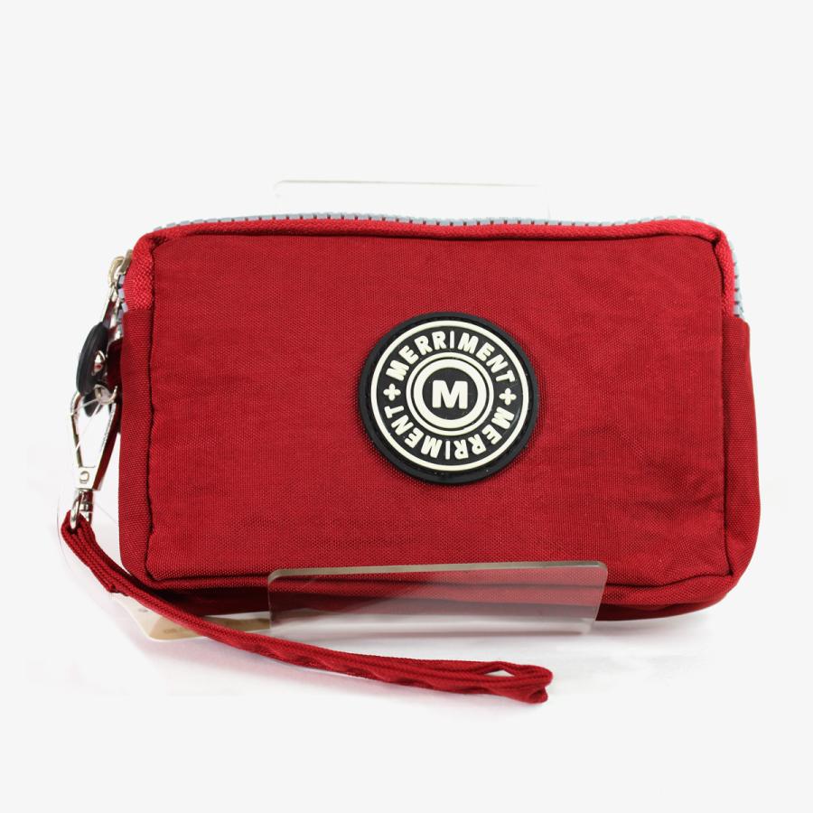 メリーメント MERRIMENT MP-00103 3連ファスナーポーチ（S） 2個