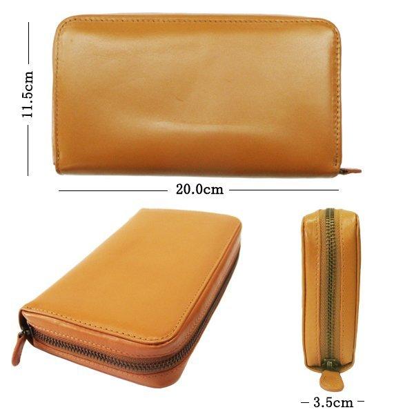 Maturi マトゥーリ 栃木レザー 牛革 スルー 縦型カード入れ ラウンド 長財布 MR-087 選べるカラー 定価35000円 Maturi マトゥーリ MR-087 長財布 栃木レザー 牛革 コインスルー 縦型