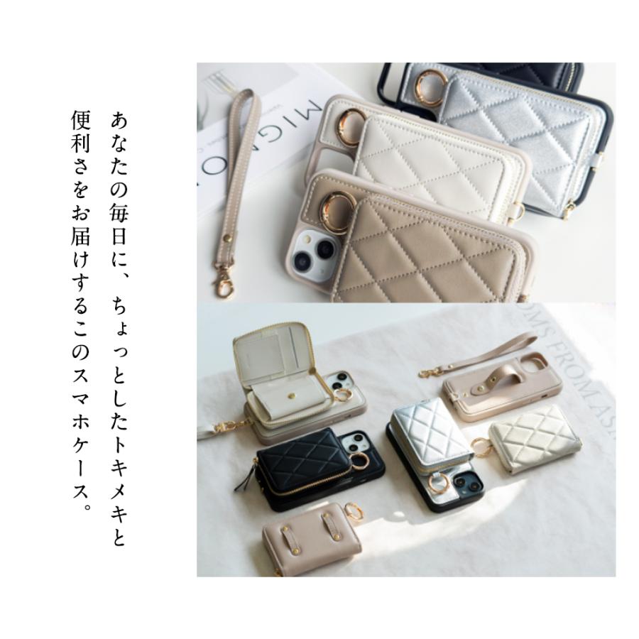 お財布代わりにポーチ付き】財布 iPhone ケース 携帯 カバー カード 