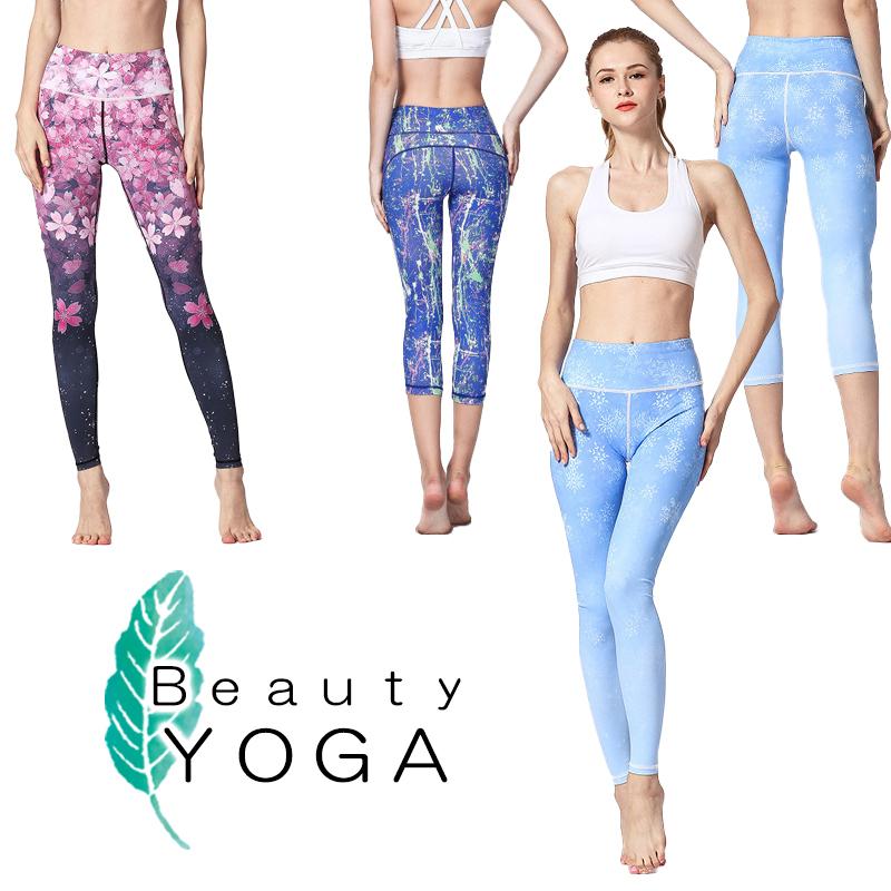 美シルエット スポーツウェア レディース ヨガウェア パンツ レギンス 柔軟 インナー 桜 花柄 雪 スノー 春 冬 エアロビ ルームウェア 股深 通気性 Y14 L Mono 通販 Yahoo ショッピング
