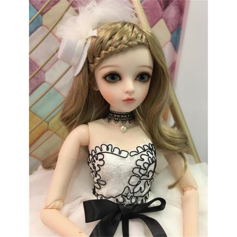 超人気bjdドール 100 ハンドメイド 1 3関節人形 関節可動 Bjdドール プレゼント コレクション 本体 眼球 かつら 服 靴 60cm Bjd0001 Fortuna Co 通販 Yahoo ショッピング