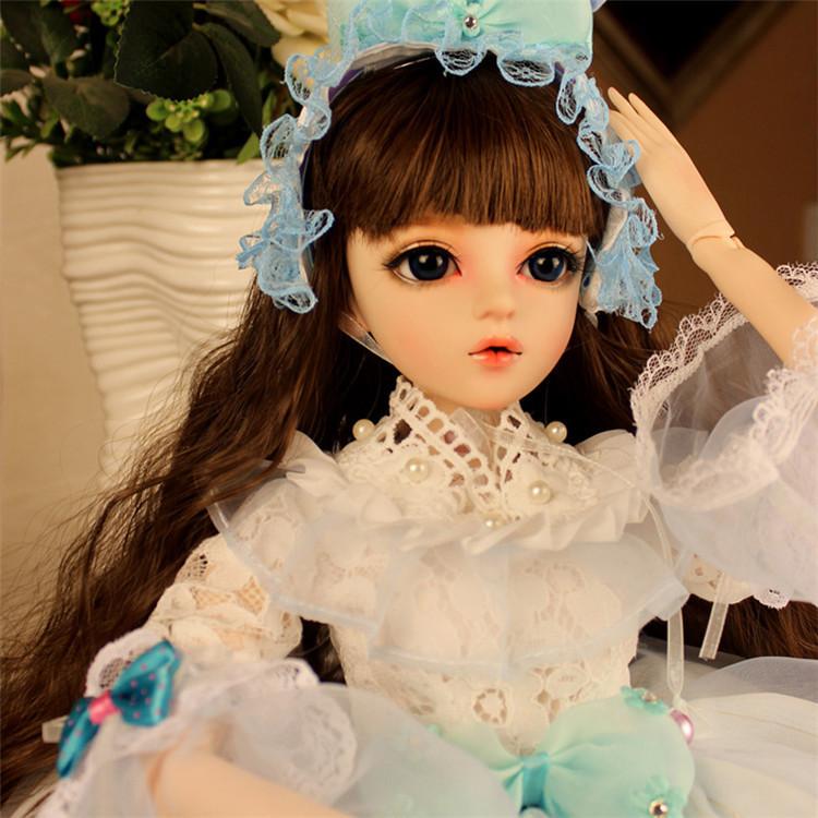 特売 美品登場 カスタムドール Bjd女性人形 1 3球体関節人形 本体 眼球 ウィッグ 服 靴 顔メイク 60cm 第1位獲得 Esiba Tg