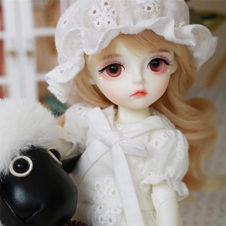 メイク済ドール オススメ Bjd Doll 新品推薦 1 6球体関節人形 Bjdドール 100 ハンドメイド 手作り 関節可動 人形本体 眼球 顔メイク ウィッグ 靴 服 靴下 Bjd128 Fortuna Co 通販 Yahoo ショッピング