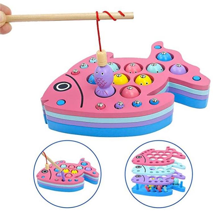 モンテッソーリ 知育玩具 積み木 パズル マグネット釣り 幼児 女の子 おもちゃ 誕生日 こどもの日 クリスマス 出産祝い プレゼント ギフト 贈り物 男の子 Jm 005 Fortuna Co 通販 Yahoo ショッピング