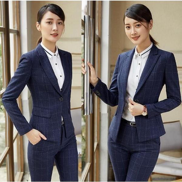 スーパーマーケット割引 ビジネスパンツスーツ チェック柄 レディースフォーマル 事務服 ママスーツ スーツセット細身シルエット 美スタイル魅せ オフィス 通勤 期間限定大特価 Www Superavila Com