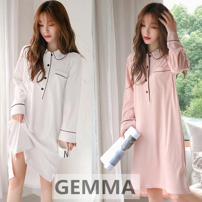 下着 靴下 部屋着 西日本産 パジャマ レディース 綿 ルームウェア ワンピース かわいい 長袖 ワンピース 部屋着 寝巻き 女性パジャマ ゆるゆる ネグリジェ ロング 春 秋 Yil7tymse4 Tritop Com Br