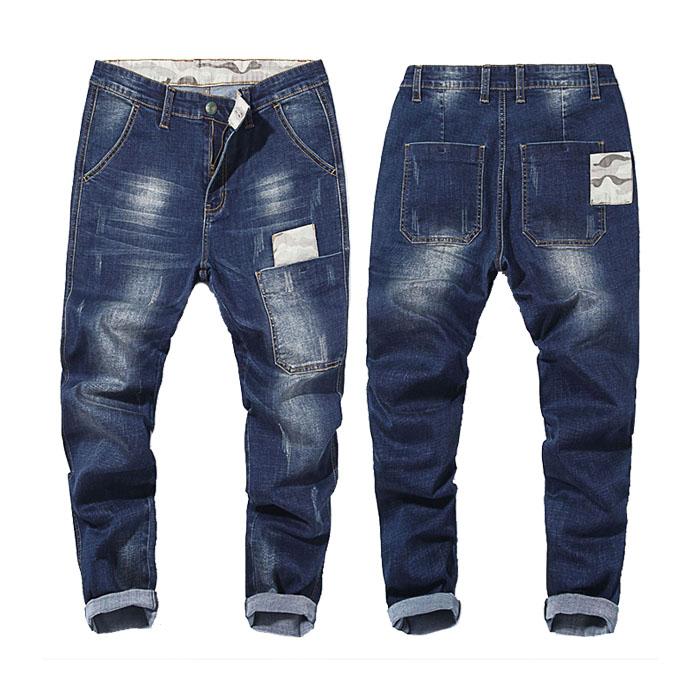 デニムパンツ メンズ スリムパンツ ズボン 細身 スキニーパンツ ジーンズ 伸縮性よい ストレッチ デニムストレート カジュアル 春夏秋冬 メーカー再生品