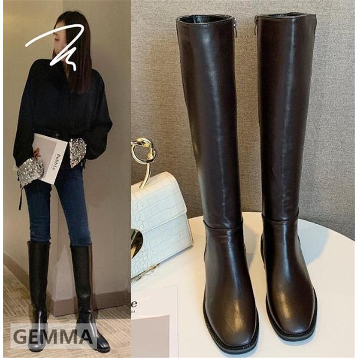 ロングブーツ レディースブーツ 秋冬 ブーツ レディースブーツ ロングブーツ レディース 膝 ジョッキー