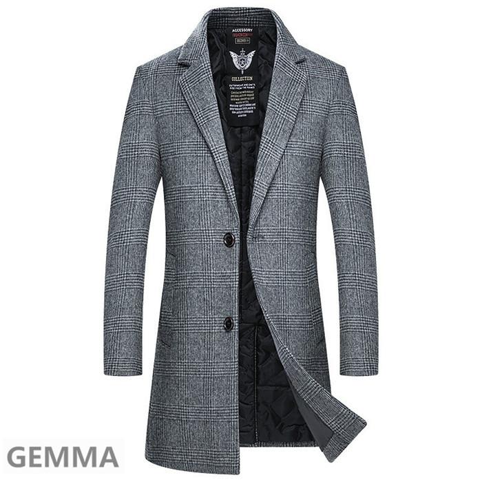 驚きの値段で チェスターコート メンズ 冬 暖か スリム 細身 格子 チェック カジュアル ロングコート ウールコート 通勤 ビジネス アウター コート ジャケット ロング 中綿 チェスターコート サイズ 170 M Demolition Training