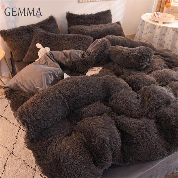 Radyダルメシアン柄ベッドカバー(掛け布団カバー)枕カバー1枚・未開封 布団カバー 4点セット ベッドカバー ムトン ポア ふわふわ