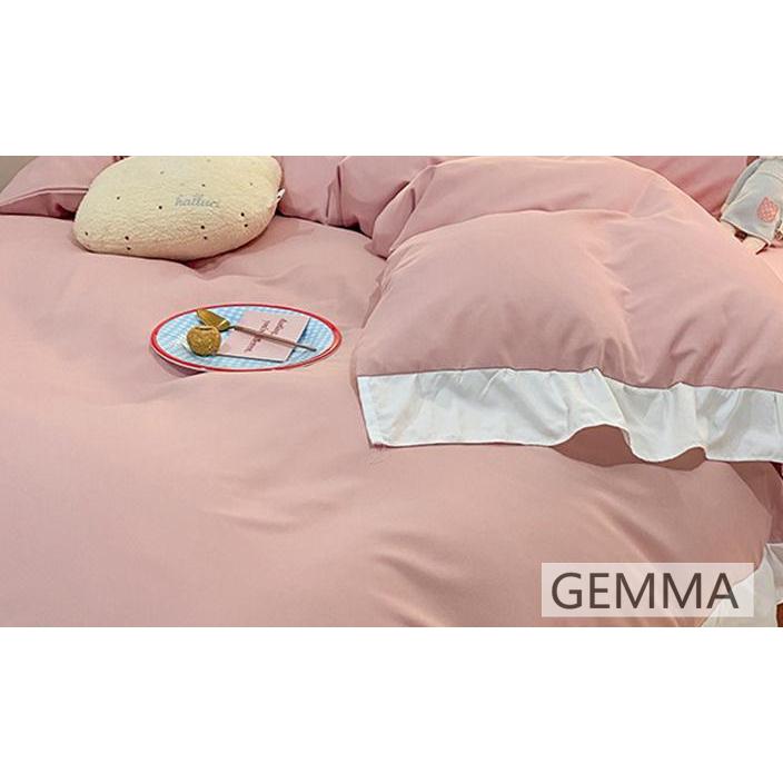 布団カバー 3点4点セット シングル シンプル おしゃれ 通気 吸湿