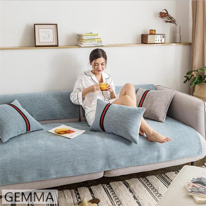 ソファカバー マルチカバー 北欧風 防塵用 雰囲気替え 一人掛け 4人