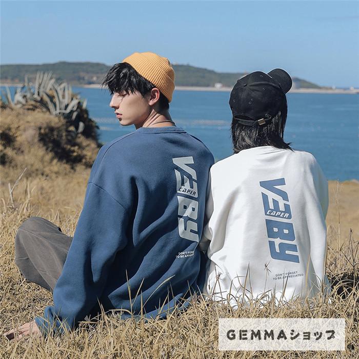 ペアルック パーカー レディース メンズ おしゃれ カップル お揃い 長袖tシャツ リンクコーデ ペア カップル ペアルック ブランド パーカー Mai 6139 Gemma 通販 Yahoo ショッピング