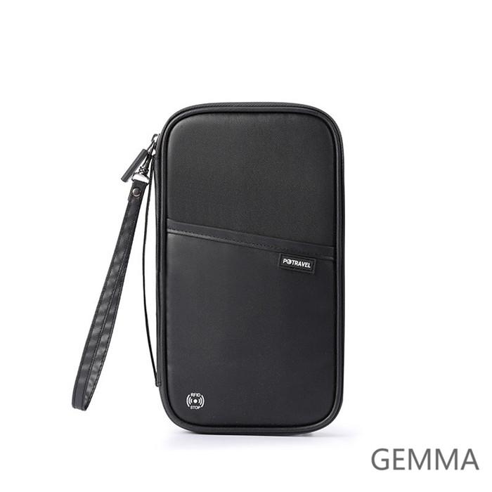 パスポートケース カード収納バッグ スキミング防止 ポーチ 財布 鍵 多