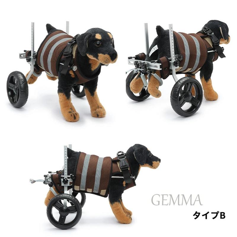 犬用歩行器 ペット 車椅子 介護ハーネス 後脚サポート 2輪後ろ足