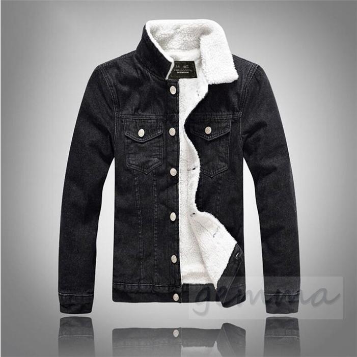 おすすめ 裏起毛 裏ボア メンズ デニムジャケット ブラック 30代40代50代 春秋冬 新作 あったかい ジージャン 大きいサイズ メンズジャケット ブルゾン Gジャン デニム サイズ M Jeuneschirurgiens Com