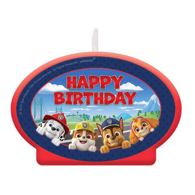 パウパトロール Paw Patrol アドベンチャー バースデー キャンドル ろうそく デコレーション 誕生日 ケーキ Paw Patrol Candle New Shop Fortuna 通販 Yahoo ショッピング