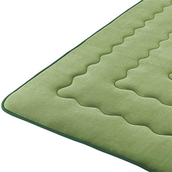 ふわふわキルト ラグ マット 絨毯 〔3cm厚 4畳サイズ 約200×295cm