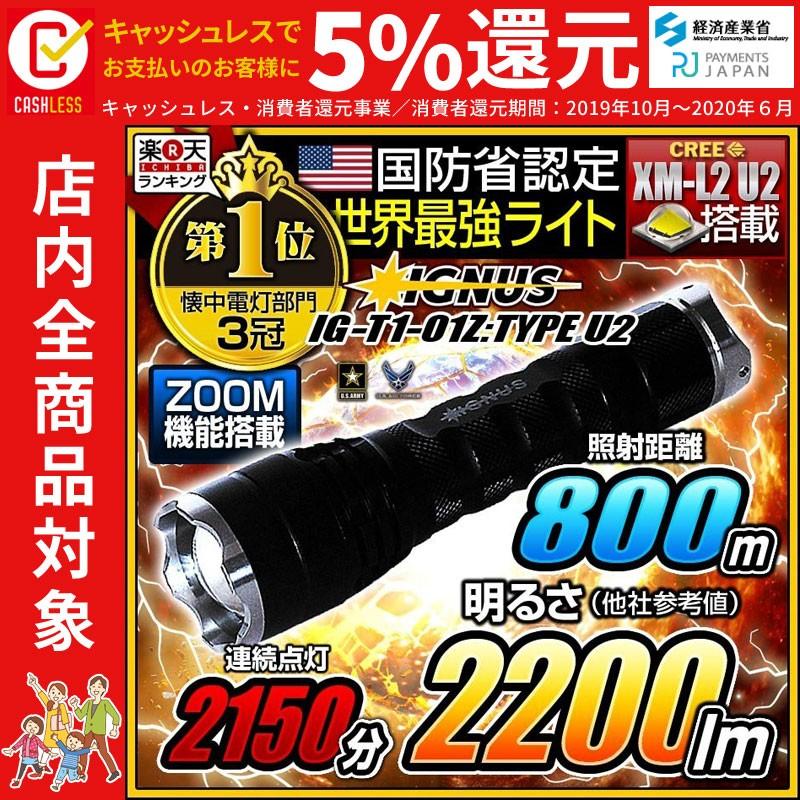 懐中電灯 Led懐中電灯 Ledライト フラッシュライト ハンディライト 20lm相当 本体のみ Fl Ig007 総合卸問屋fortune 通販 Yahoo ショッピング