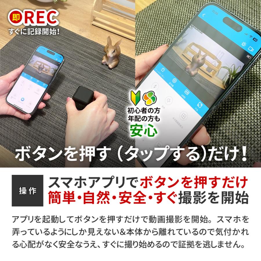 防犯カメラ 屋内 家庭用 見守りカメラ wifi 遠隔操作 スマホ連動 録画