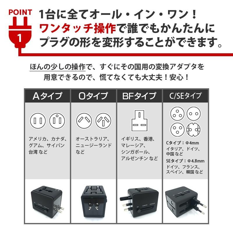 海外旅行 電源 コンセント 変換プラグ 変換アダプタ Usb急速充電 スマホ Iphone Android 充電器 説明書付 白 Zak Qc 003 総合卸問屋fortune 通販 Yahoo ショッピング
