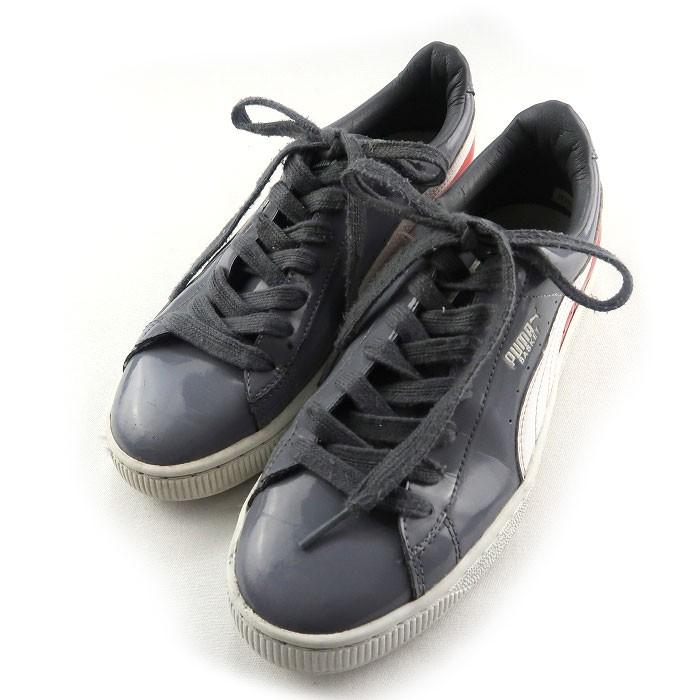 古着 プーマ スニーカー バスケット エナメル サイズ表記 8 26cm Gd 東京高円寺 古着屋 Slut スラット 通販 Yahoo ショッピング