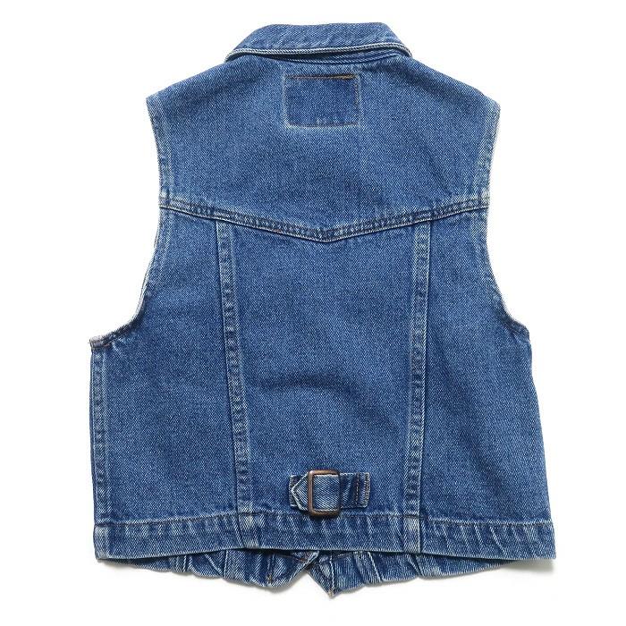 Levi S リーバイス キッズ デニム ベスト サイズ表記 6x Gd 東京高円寺 古着屋 Slut スラット 通販 Yahoo ショッピング