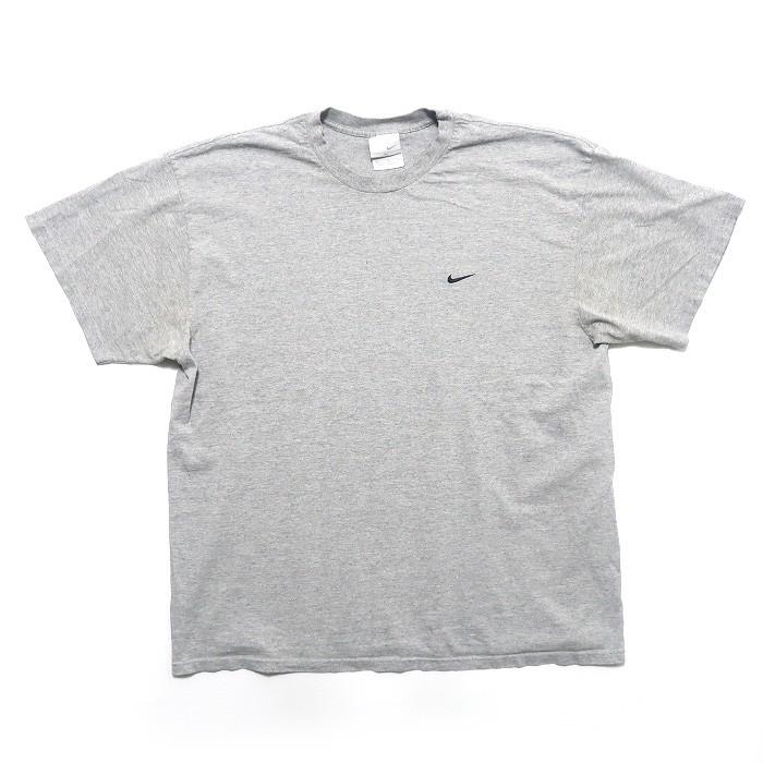 Nike ナイキ ワンポイント ロゴ Tシャツ グレー サイズ表記 Xl Gd 東京高円寺 古着屋 Slut スラット 通販 Yahoo ショッピング