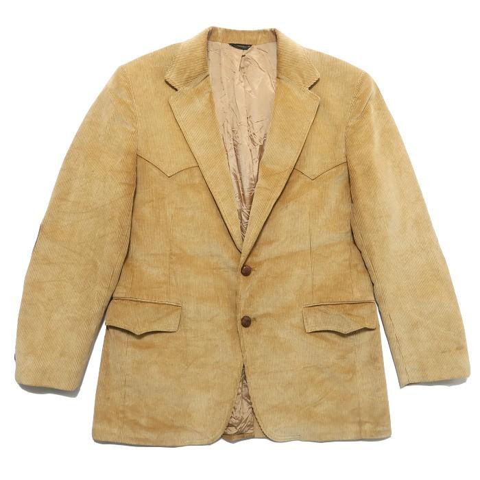 80年代 Levi S コーデュロイ テーラード ジャケット サイズ表記 42r Gd 東京高円寺 古着屋 Slut スラット 通販 Yahoo ショッピング