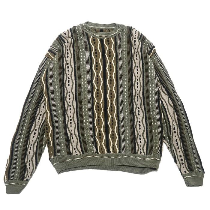 クージータイプ 3dニット コットンセーター サイズ表記 Gd161 東京高円寺 古着屋 Slut スラット 通販 Yahoo ショッピング