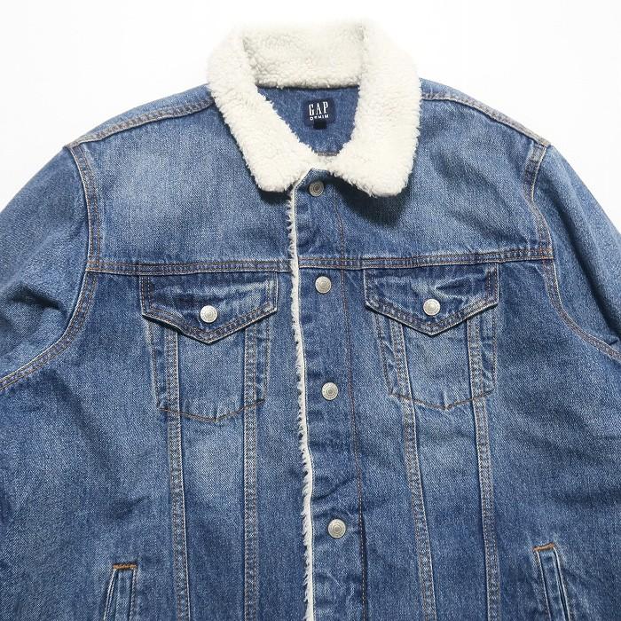 Gap デニム ボア ジャケット ジージャン サイズ表記 Xl Gd 東京高円寺 古着屋 Slut スラット 通販 Yahoo ショッピング