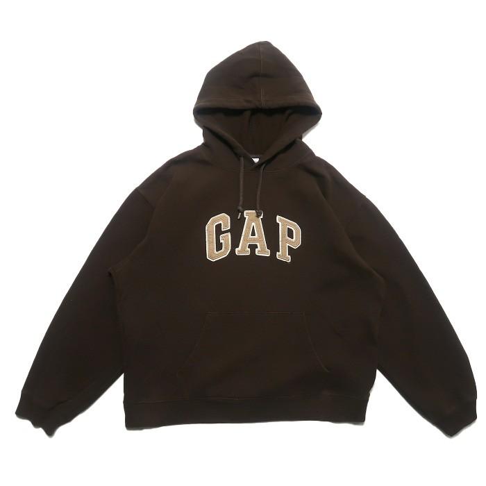 Old Gap プリント スウェット パーカー ブラウンサイズ表記 L Gd 東京高円寺 古着屋 Slut スラット 通販 Yahoo ショッピング