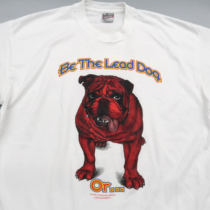 90年代 Usa製 フルーツオブザルーム ブルドッグ オールド プリントtシャツ サイズ表記 Xl Gd 東京高円寺 古着屋 Slut スラット 通販 Yahoo ショッピング