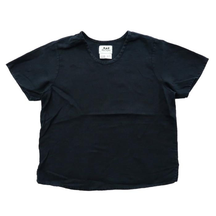 Flax リネン デザインシャツ スモック ネイビー レディース サイズ表記 S Gd 東京高円寺 古着屋 Slut スラット 通販 Yahoo ショッピング