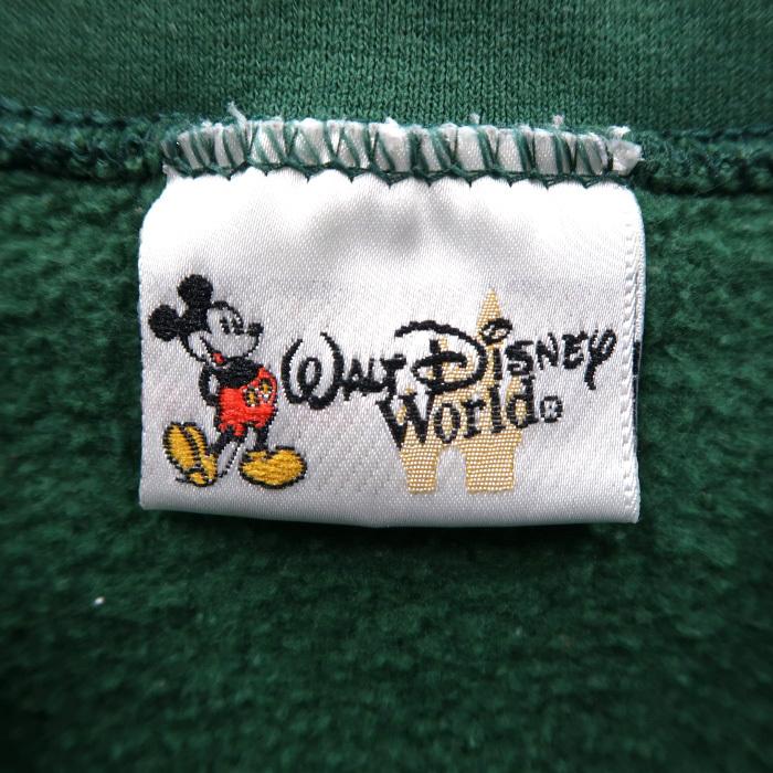 ミッキー エンボス加工 スウェット トレーナー ディズニー キャラクター グリーン サイズ表記 Gd 東京高円寺 古着屋 Slut スラット 通販 Yahoo ショッピング