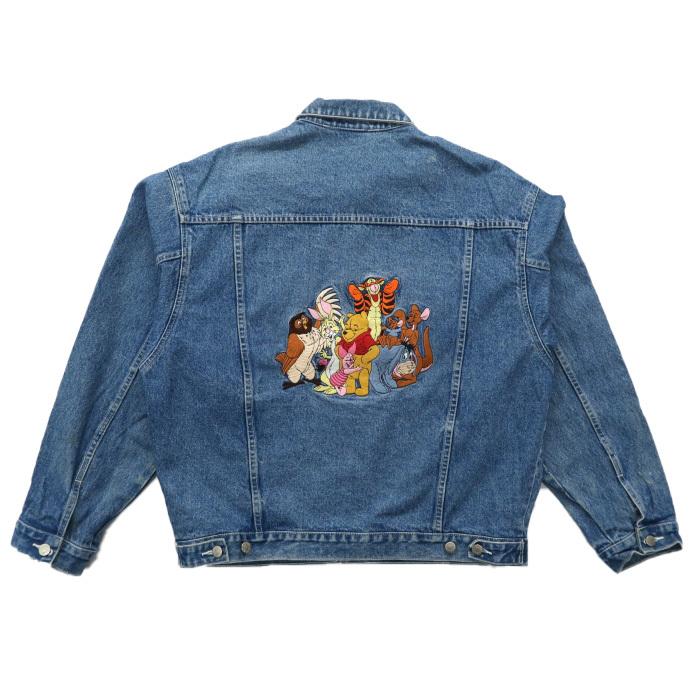 古着 ディズニーキャラクター デニムジャケット ジージャン サイズ表記 Gd 東京高円寺 古着屋 Slut スラット 通販 Yahoo ショッピング