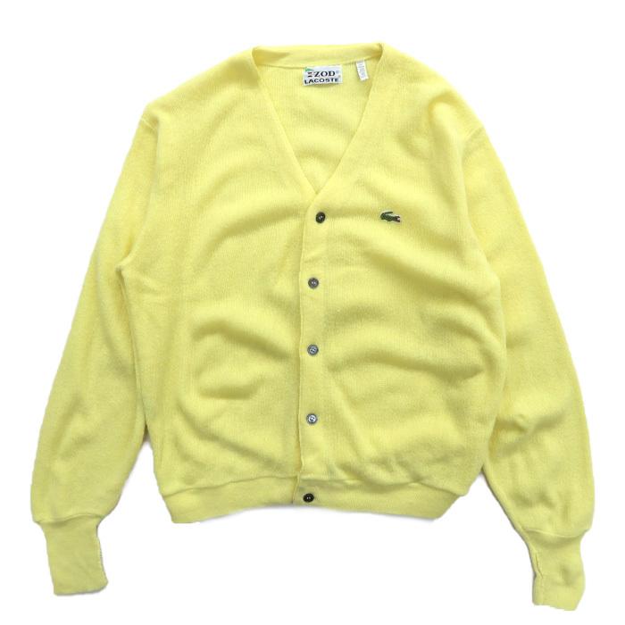限定販売】 IZOD ラコステ LACOSTE カーディガン 糸巻きタグ イエロー 70's - カーディガン - labelians.fr 限定販売】 IZOD ラコステ LACOSTE カーディガン 糸巻きタグ イエロー 70's - カーディガン - labelians.fr