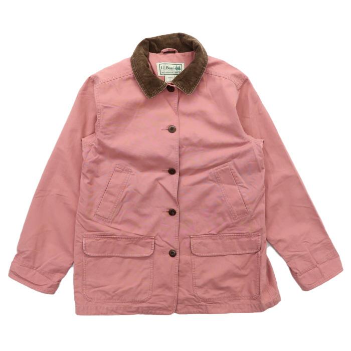 エルエルビーン L L Bean フィールドコート カバーオール ハンティングジャケット レディース サーモンピンク サイズ表記 L Gd358 東京高円寺 古着屋 Slut スラット 通販 Yahoo ショッピング