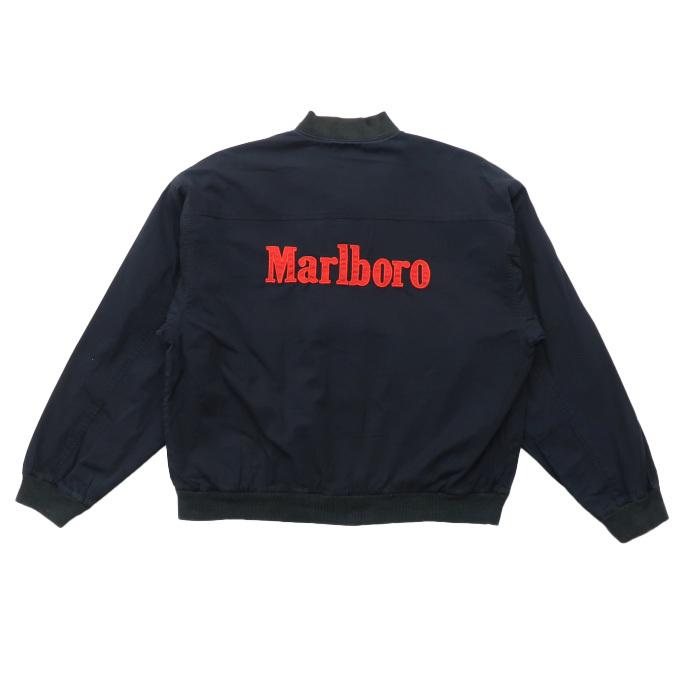 マルボロ Marlboro リバーシブル ブルゾン ジャケット ブラック レッド サイズ表記 L Gd 東京高円寺 古着屋 Slut スラット 通販 Yahoo ショッピング