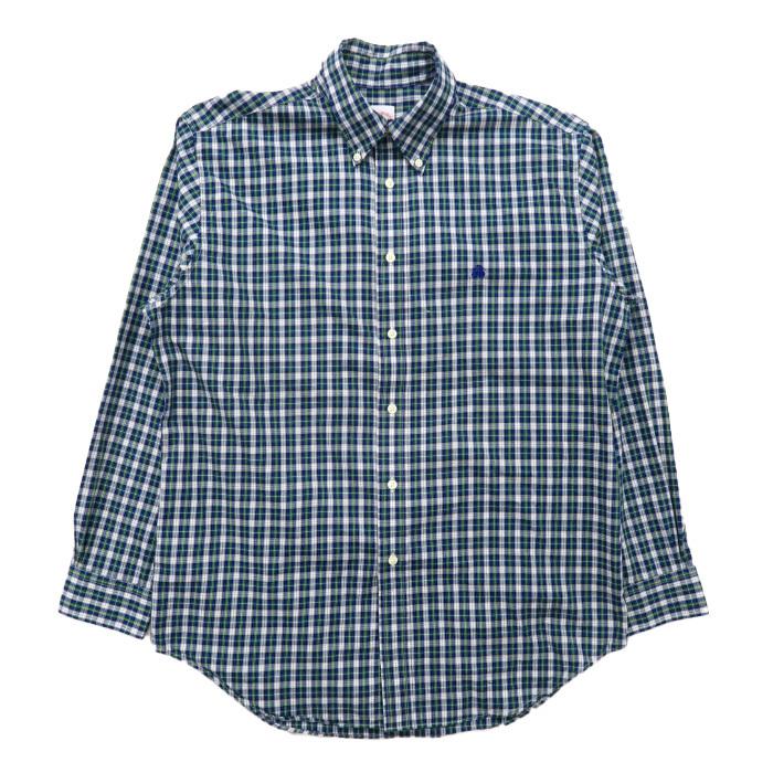ブルックスブラザーズ Brooks Brothers ボタンダウンシャツ 長袖 チェック マルチカラー サイズ表記 M Gd 東京高円寺 古着屋 Slut スラット 通販 Yahoo ショッピング