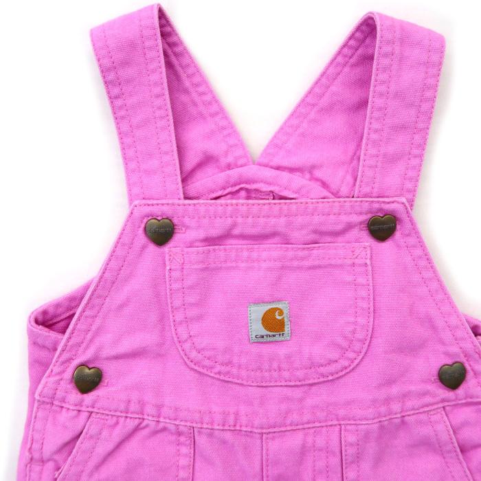 キッズ カーハート Carhartt ダック オーバーオール ピンク サイズ表記 12m Gd 東京高円寺 古着屋 Slut スラット 通販 Yahoo ショッピング