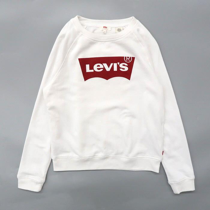 古着 リーバイス Levi S プリントスウェット トレーナー ホワイト サイズ表記 S Gd 東京高円寺 古着屋 Slut スラット 通販 Yahoo ショッピング